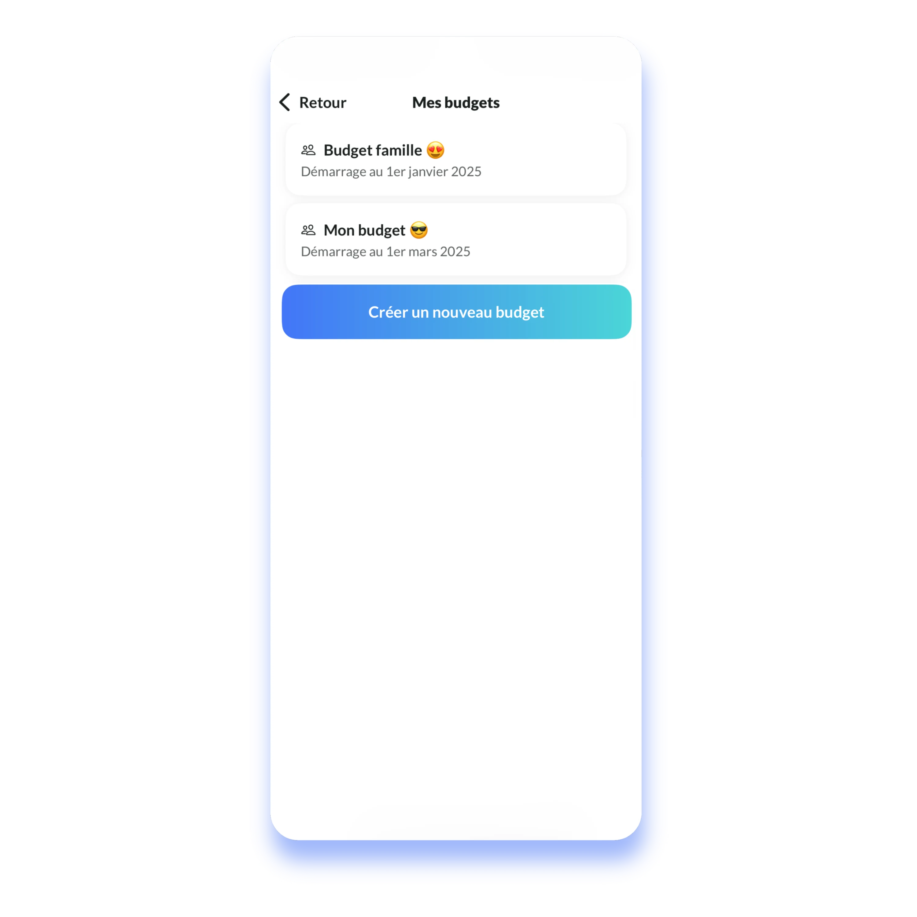 Budget partagé Budgeez